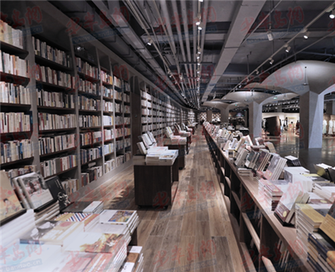 青岛方所书店开业 百米图书长廊令人震撼(图)|